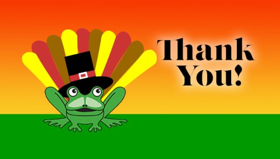ThanksgivingFrog